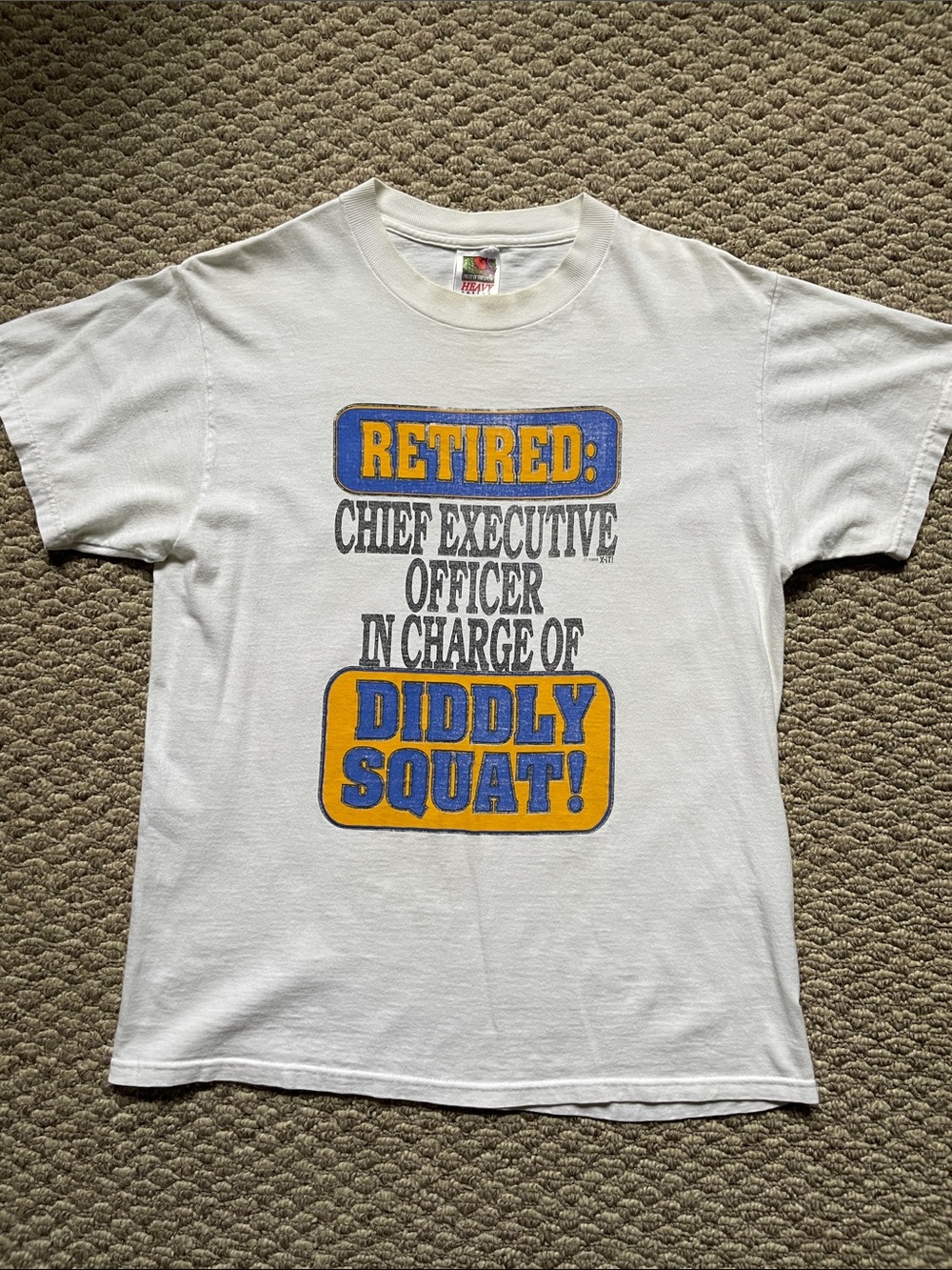 Vintage funny retired t shirt